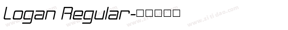 Logan Regular字体转换